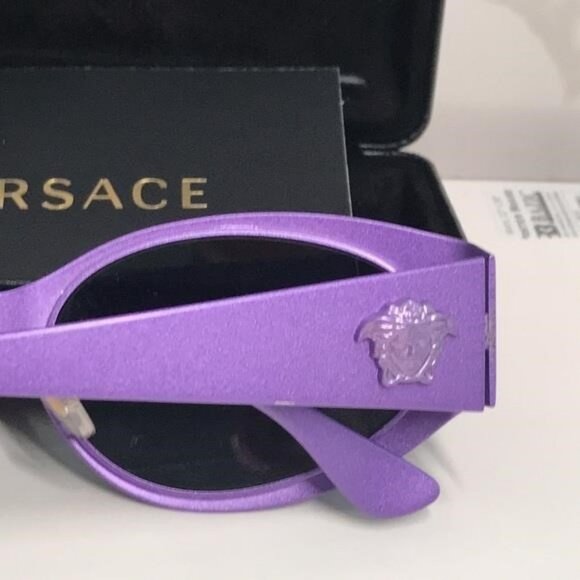 New Authentic Purple Cat-Eye Sunglasses VE2263 - Picture 4 of 12